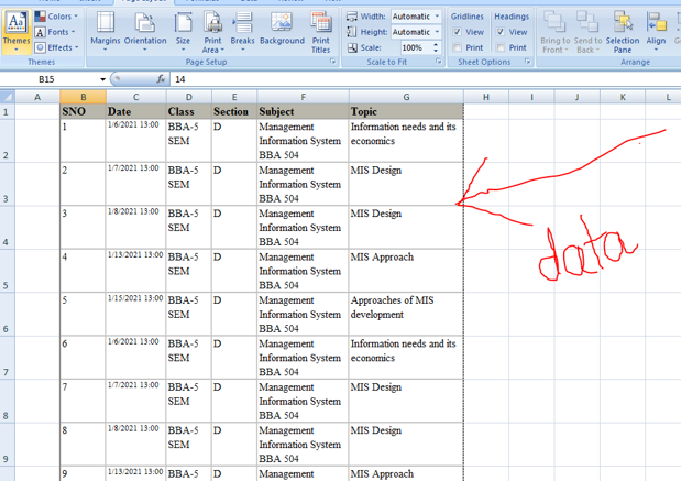 MS-Excel | Adding Background (4)