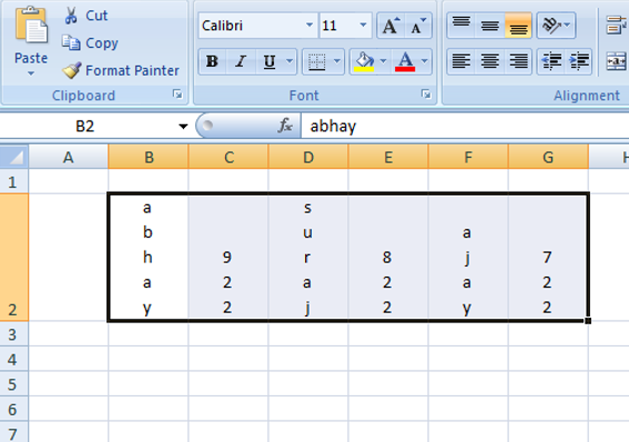 MS-Excel Text Rotation (5)