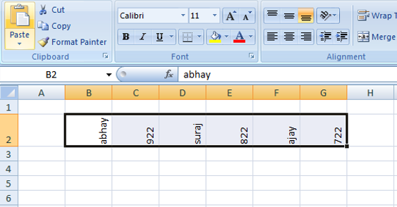 MS-Excel Text Rotation (6)