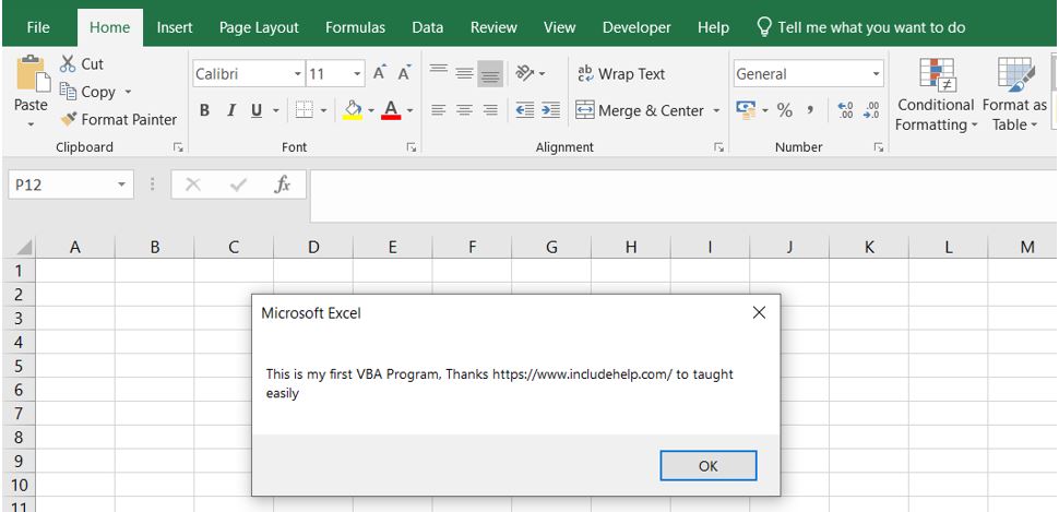 Excel VBA Visual Basic for Application Tutorial