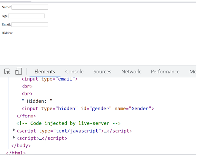 JQuery Create Hidden Form Element On The Fly