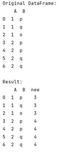 Python Pandas Add Column To Groupby Dataframe