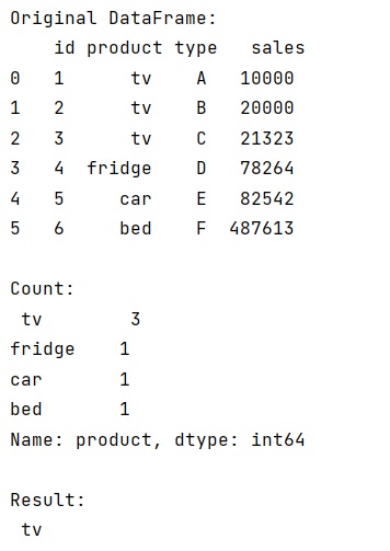 Python Pandas Get Values From Column That Appear More Than X Times