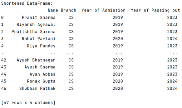 How To Set Number Of Maximum Rows In Pandas DataFrame 